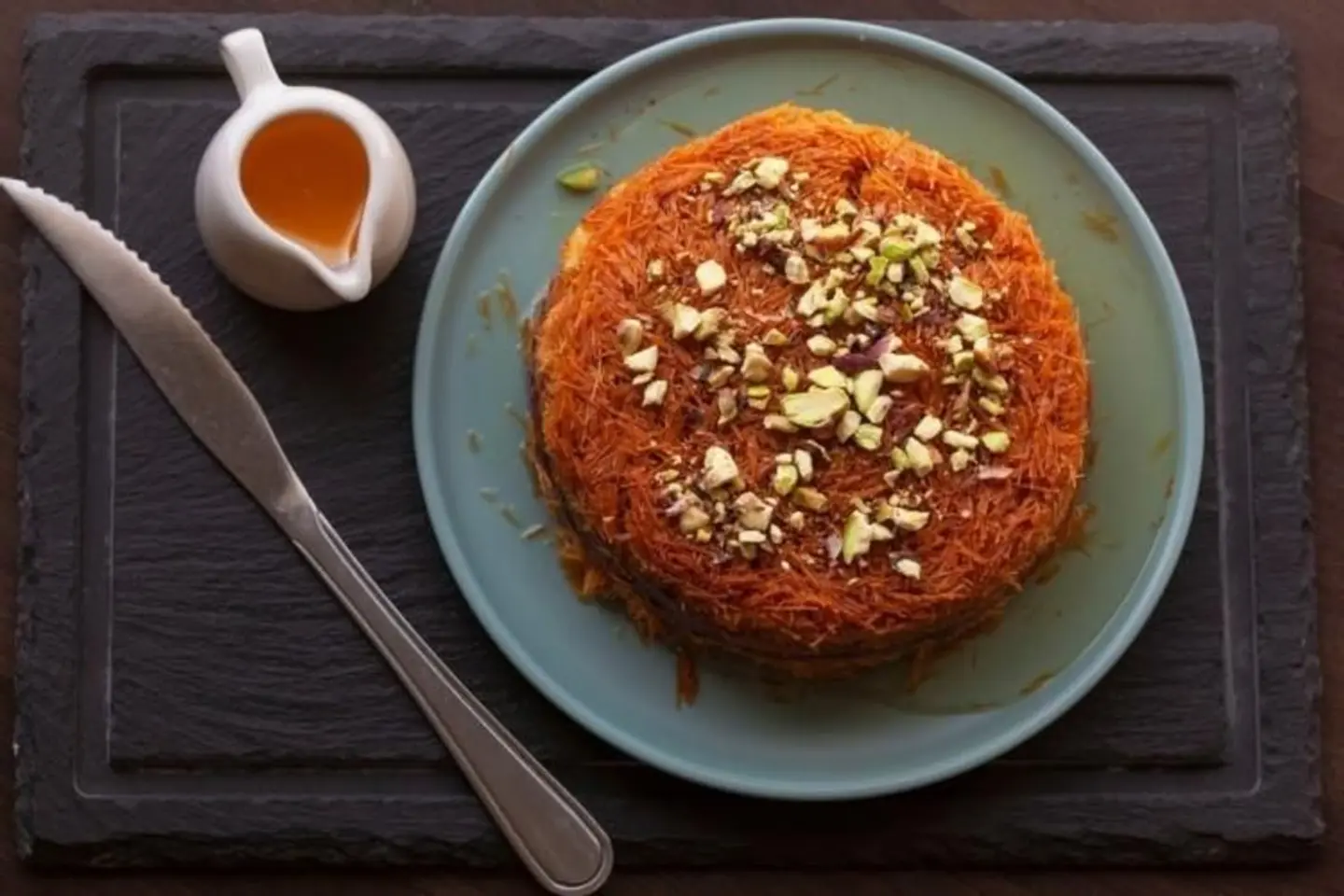 كنافة بالقشطة - صغير