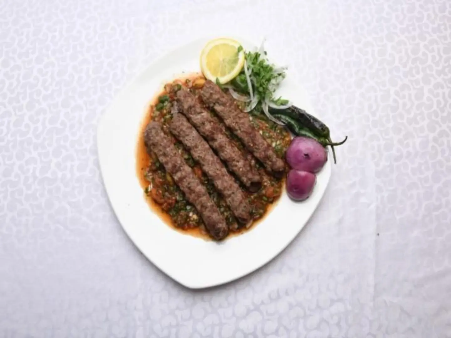 Kabab Meat Plate - Plate