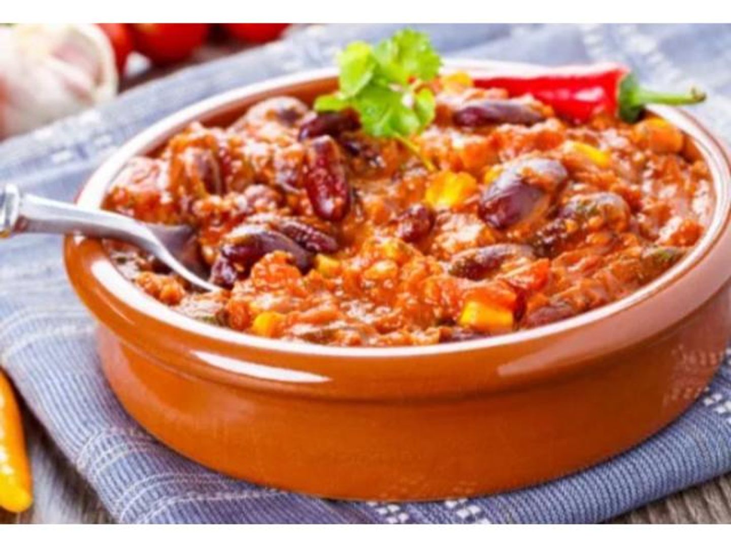 طبق فول بالسجق - صغير