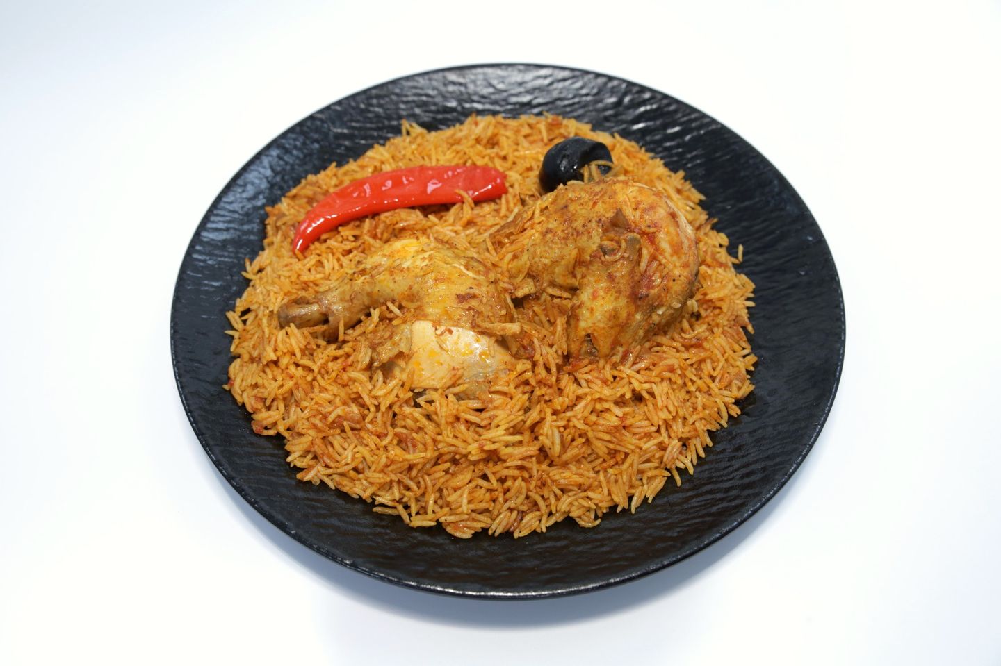 دجاج ارز بسمتي - نص حبة دجاج