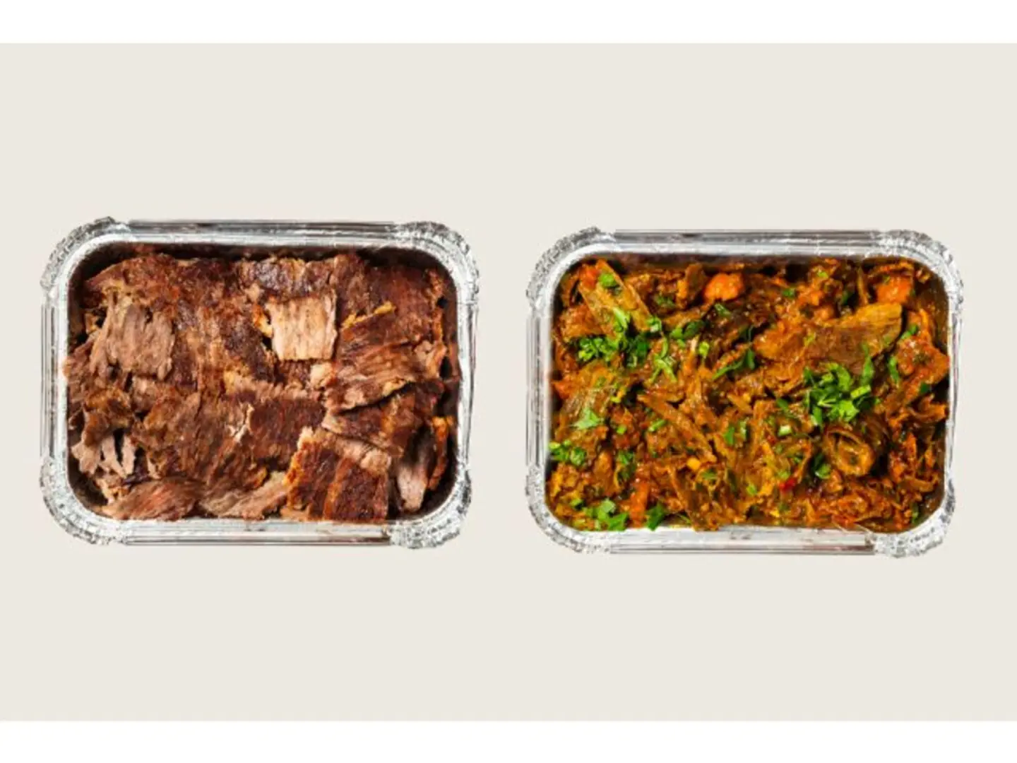 صحن شاورما لحم - صغير خلطة