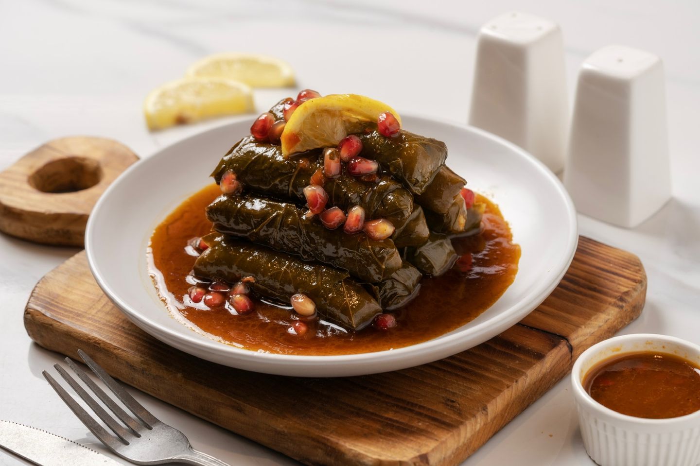 Pomegranate Grape Leaves - 10 Pcs