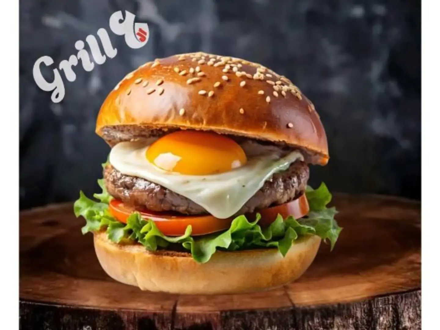 برجر بيض ولحم - برجر