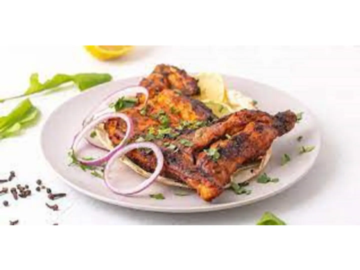 Plain Charcoal Grilled Chicken - Half A Chicken
