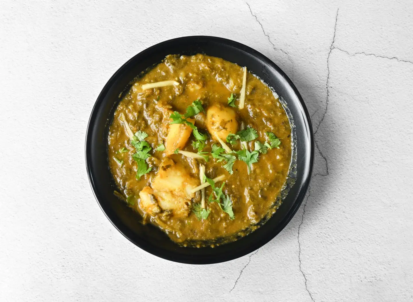 Aloo Palak ( Spinach )