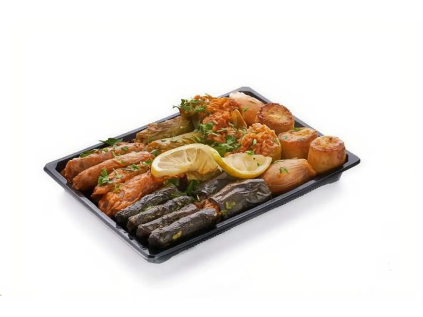 Stuffed Grape Leaves With Stuffed Vegetables - Small