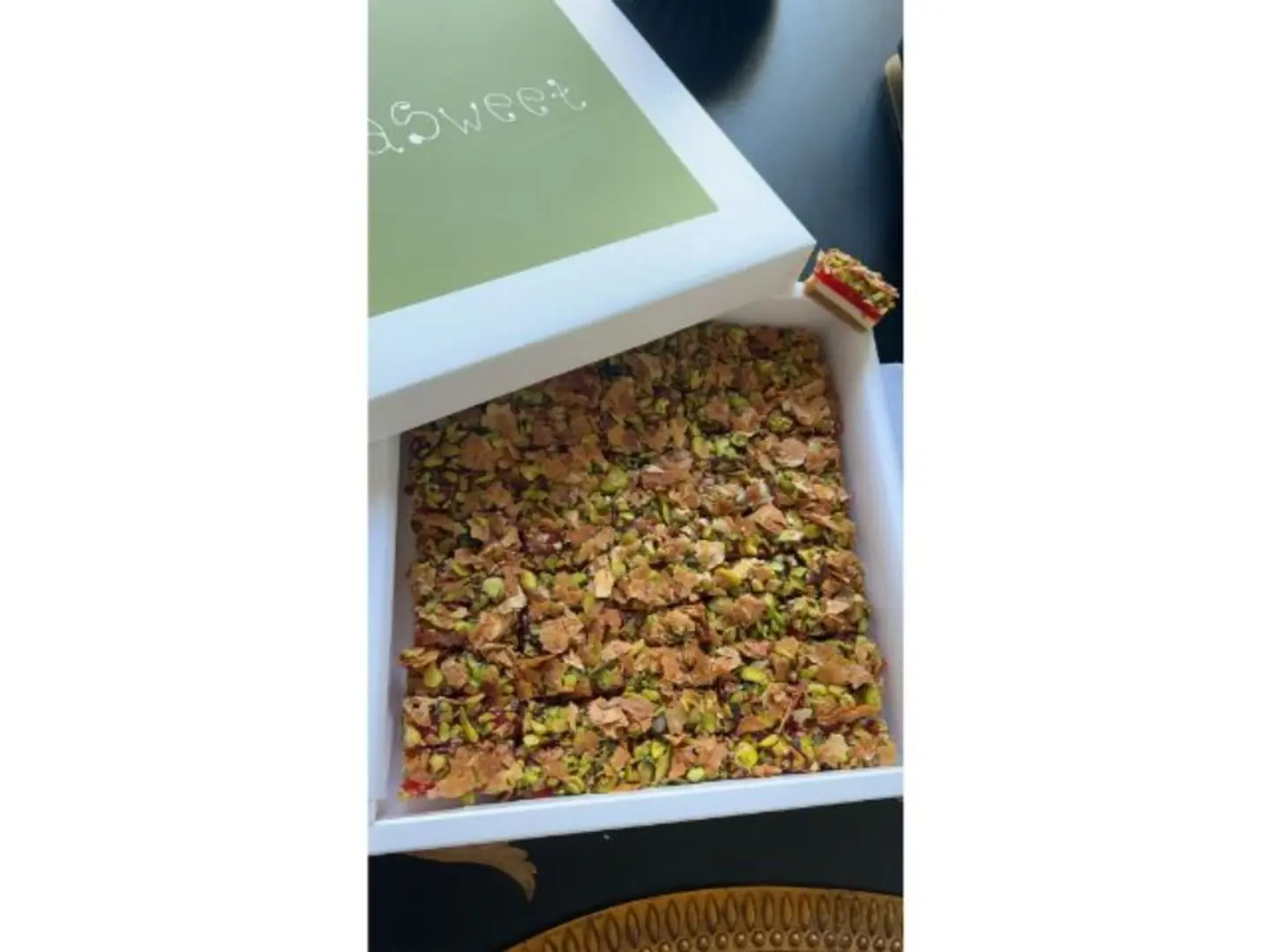 Bahraini Dessert Cheese Bar - 500 Grams