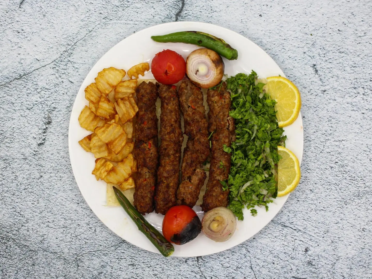Meat Kebab - For One Person