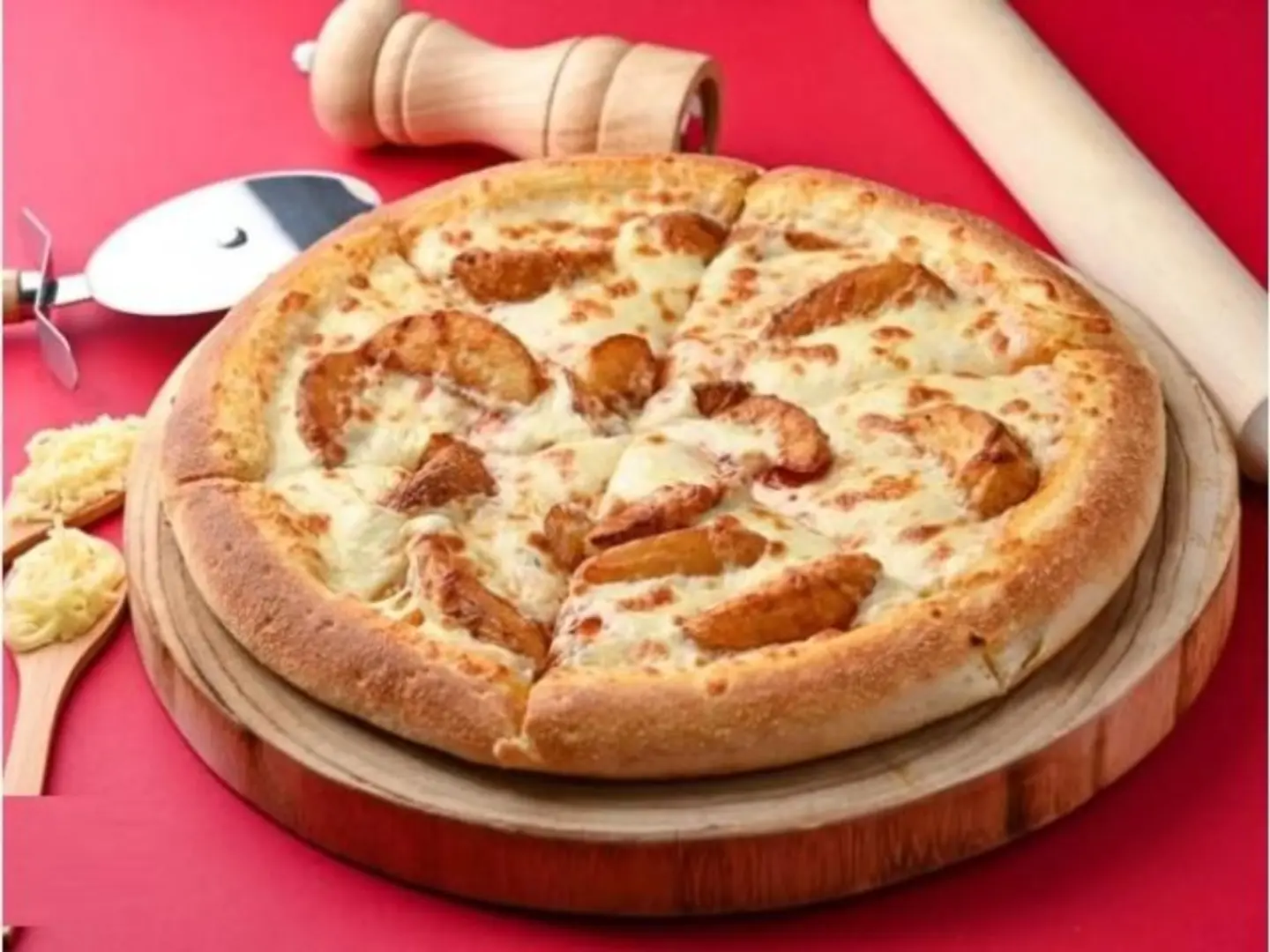 بيتزا بطاطس ودجز - صغير