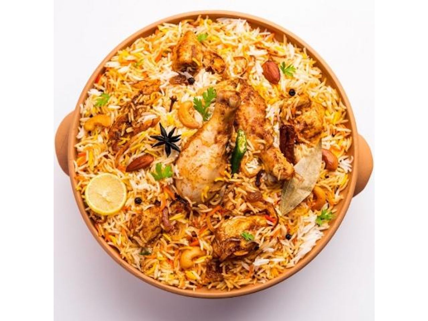 Biryani Chicken With Rice - Quarter Of A Chicken