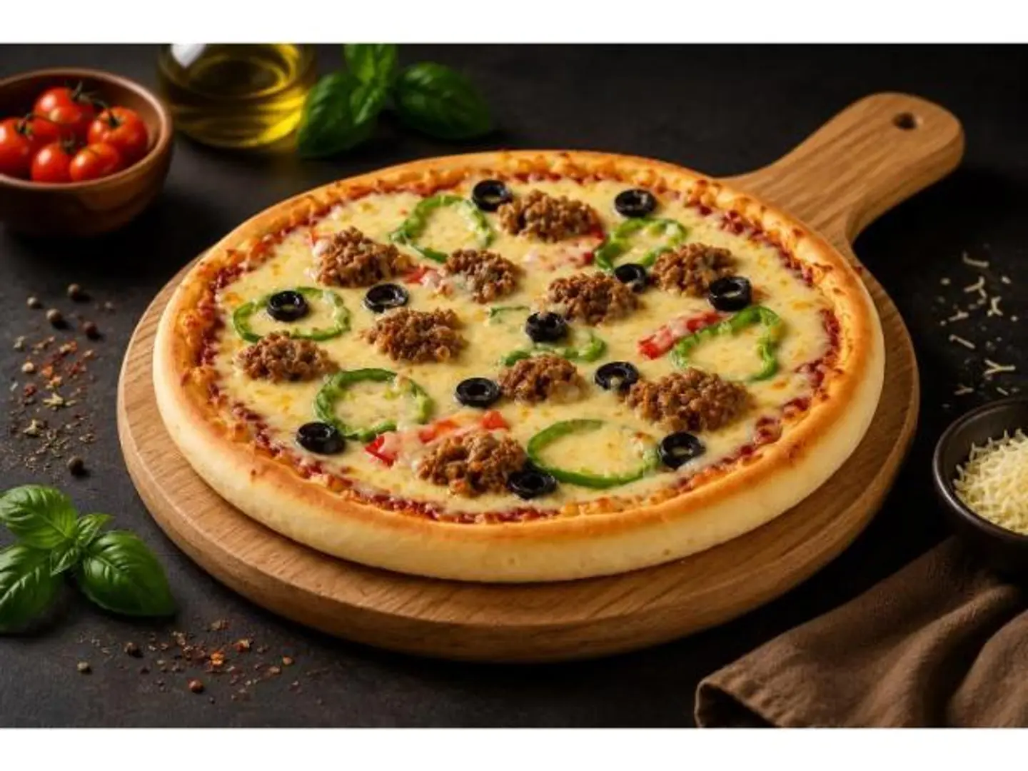 Fresh Meat Pizza - Medium