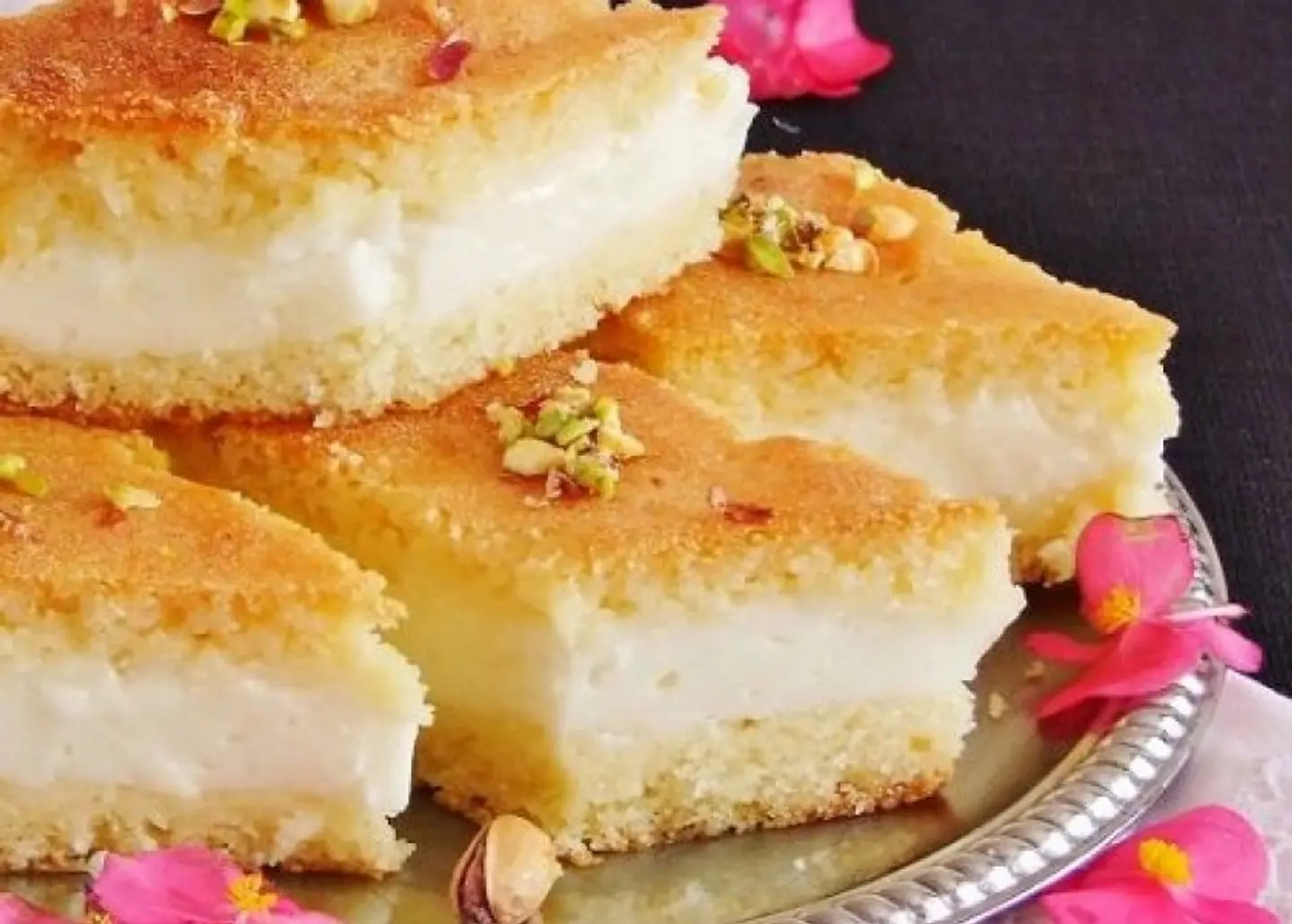 Cream Basbousa - A Quarter Of A Kilo