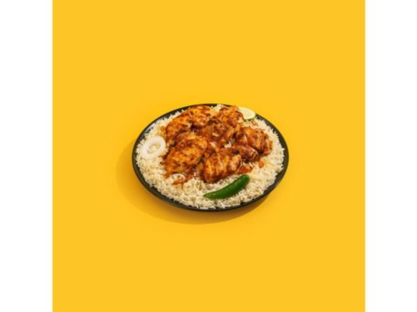 Fried Grilled Kabsa - Quarter Of A Chicken