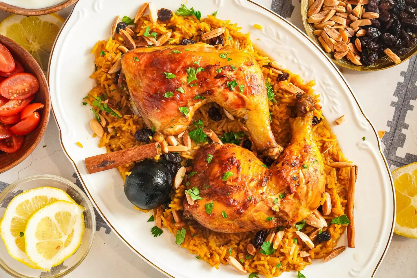 Kabsa Chicken - Half A Chicken