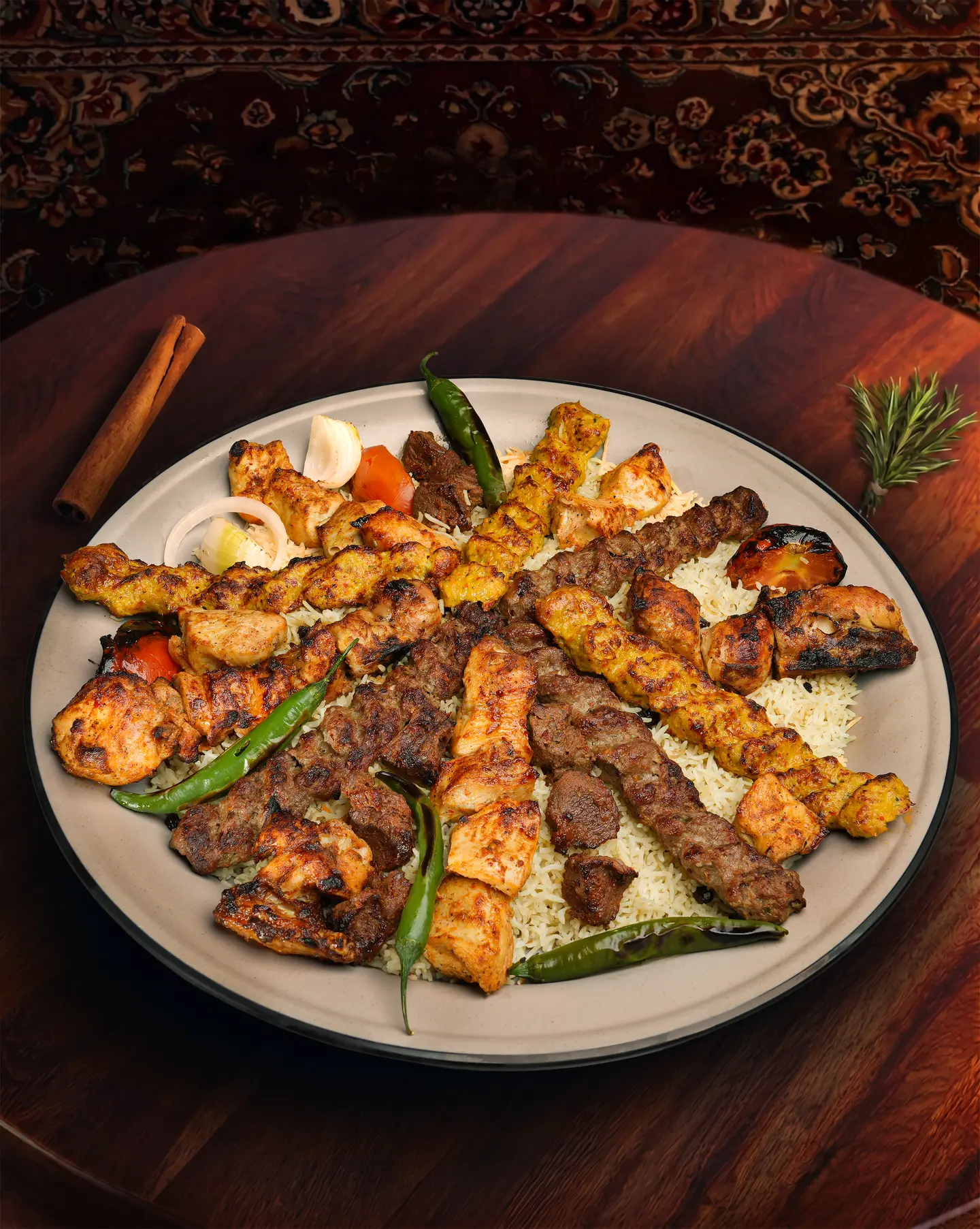 Mixed Grill Platter Without Rice - Half Kilogram