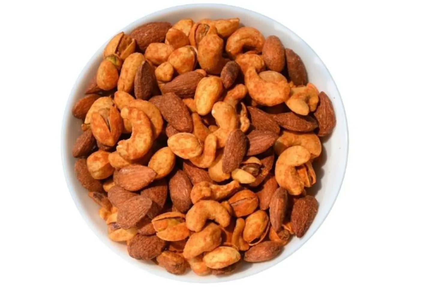 Mixed Chilli Lemon Nuts - A Quarter Of A Kilo