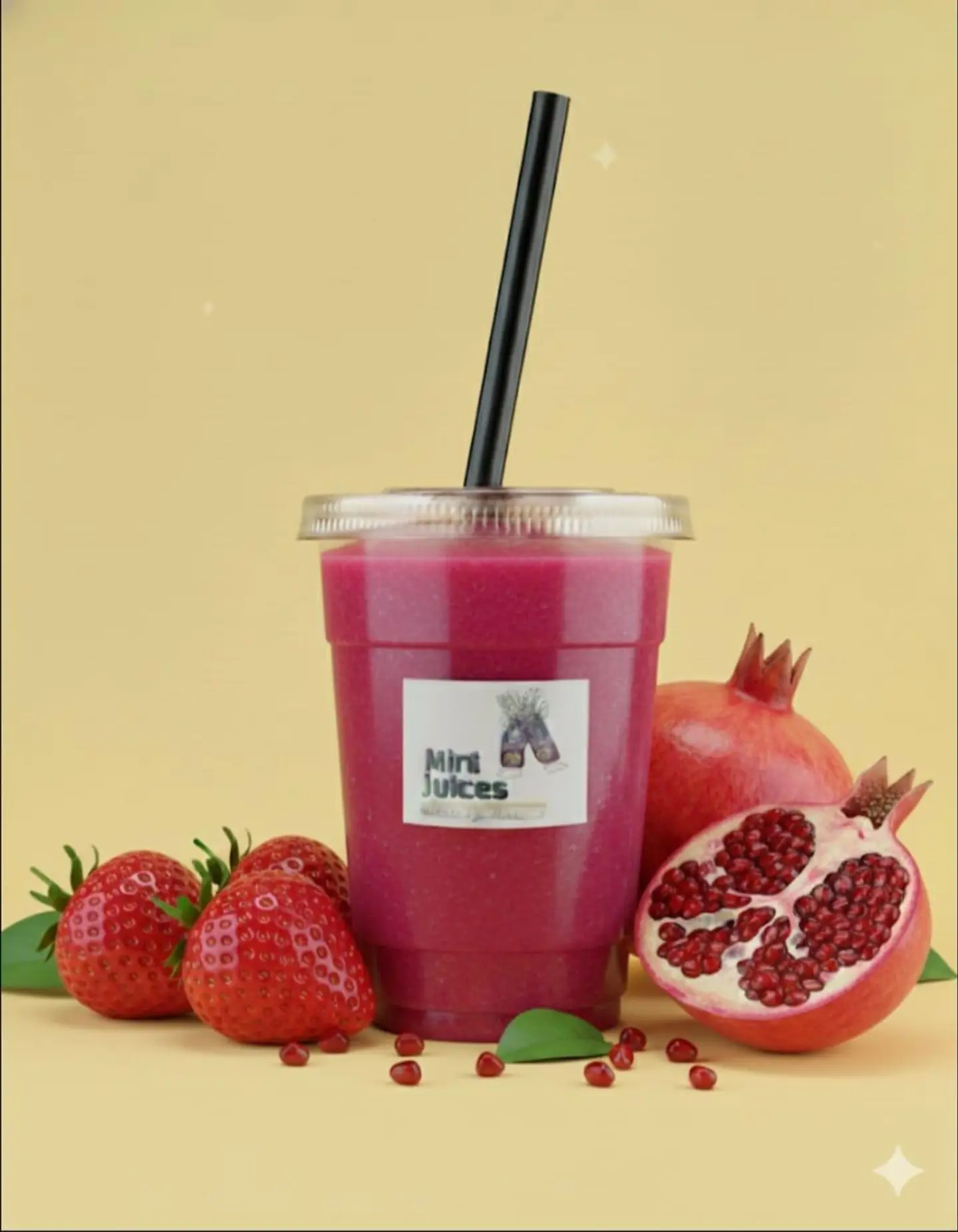 Strawberry Pomegranate - 500 Ml