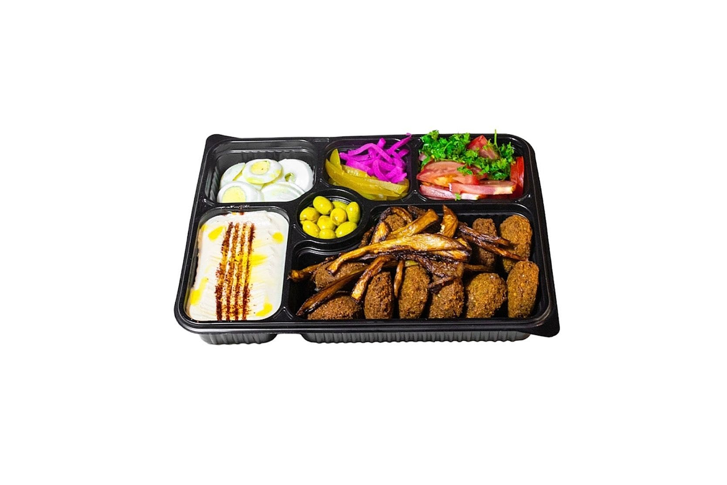 صحن فلافل مشكل - صغير