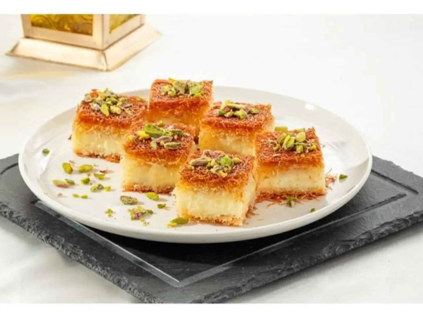 كنافة بين نارين فستق حلبي - كيلو ونص