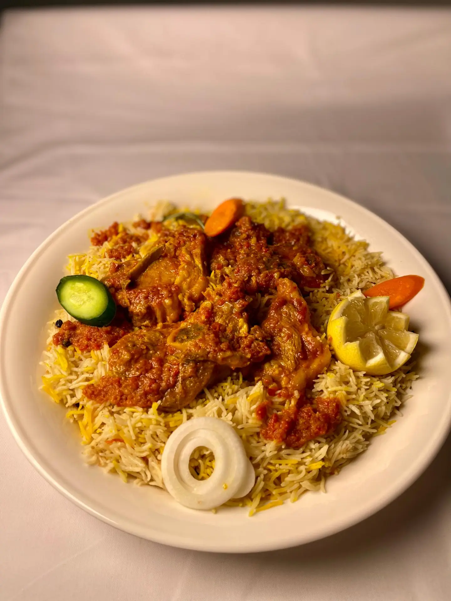 برياني لحم - نص