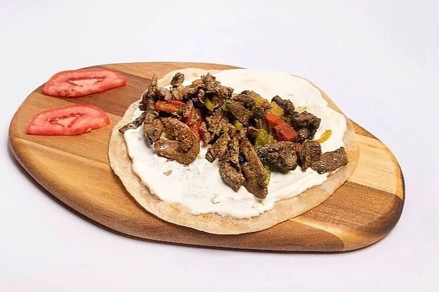 Meat Hamsa - Samoli Bread