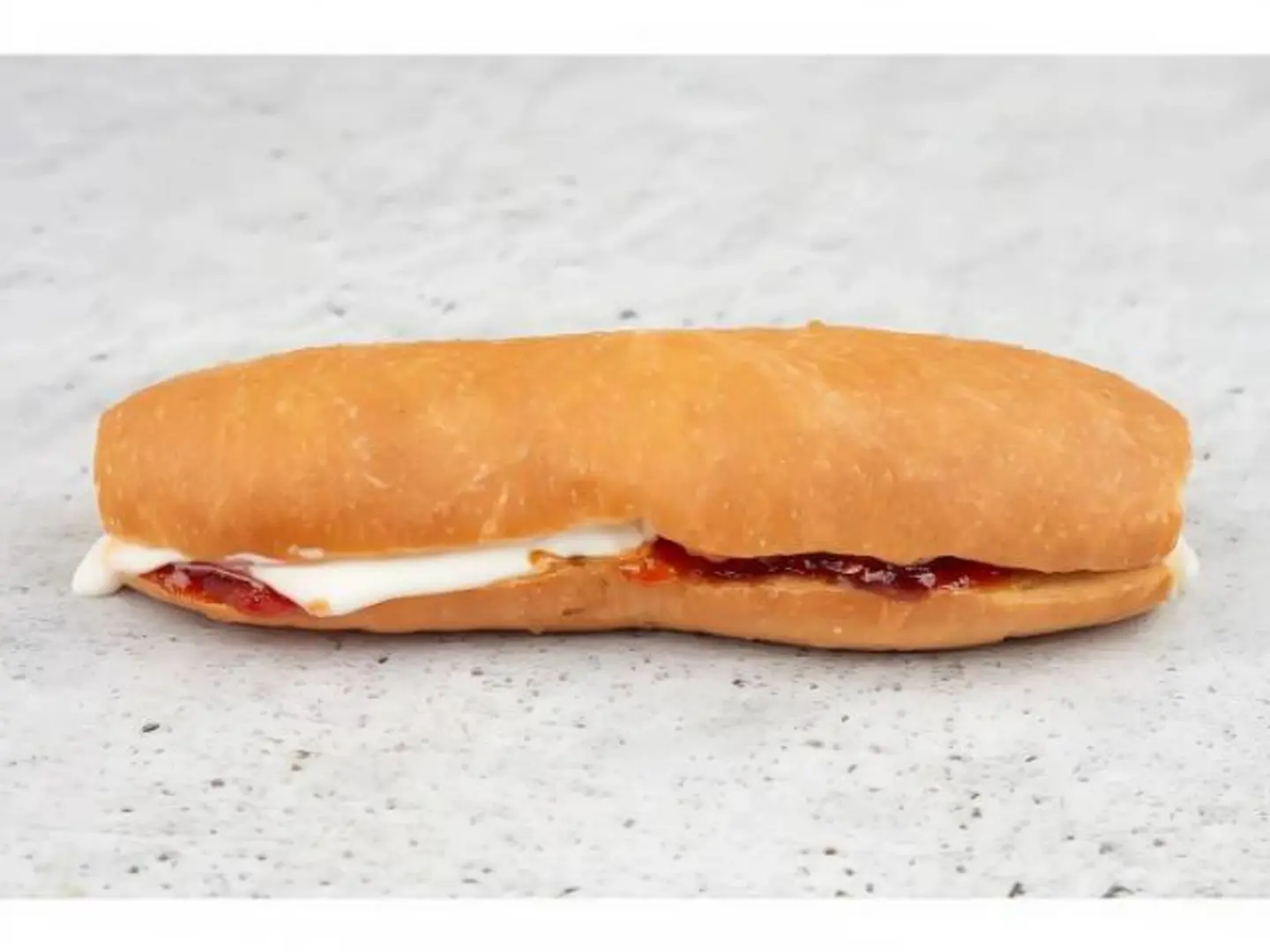 Cheese And Jam Sandwich - Half