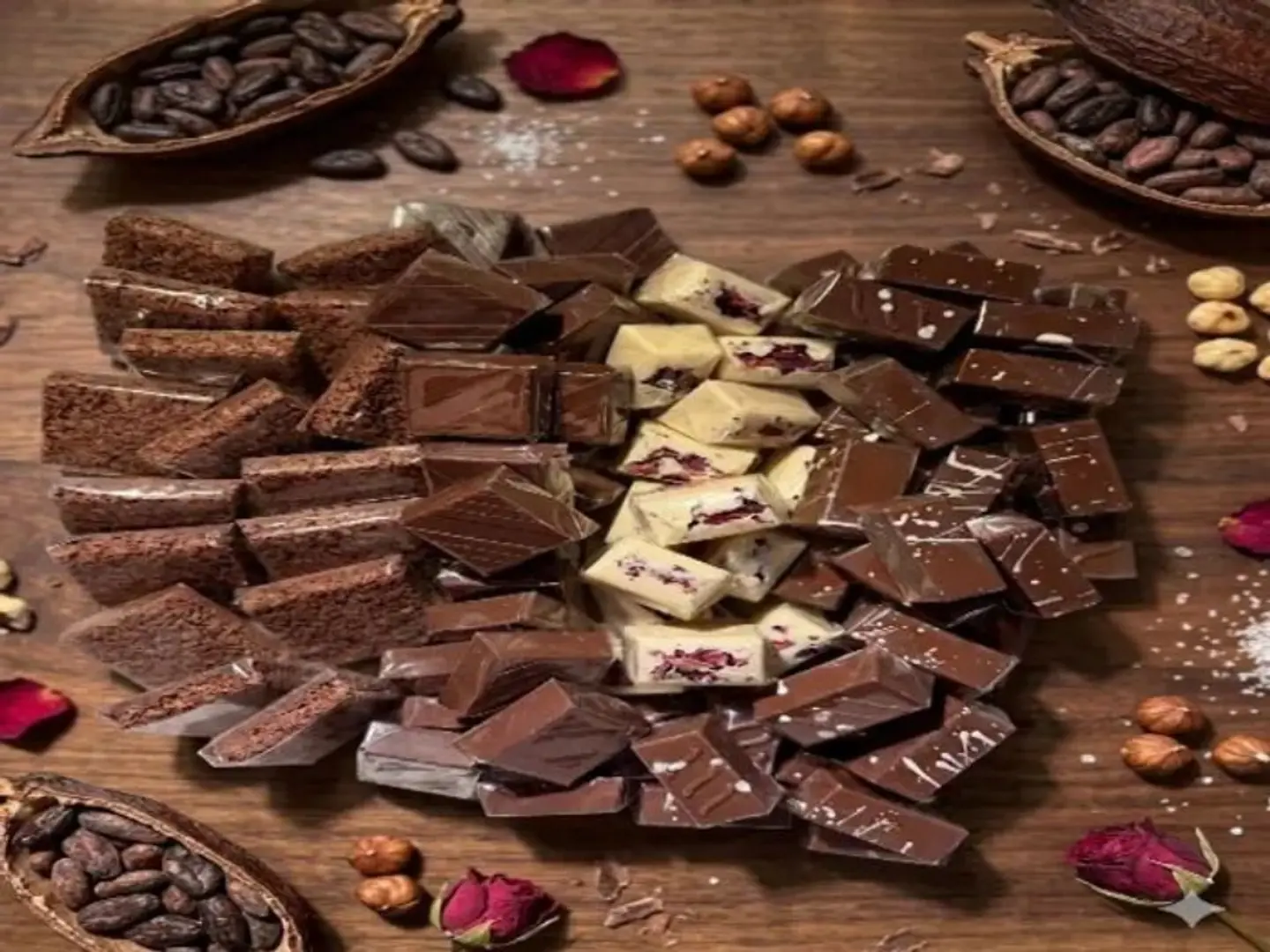 Premium Belgian Chocolate Assortment (B) - 1 Kg