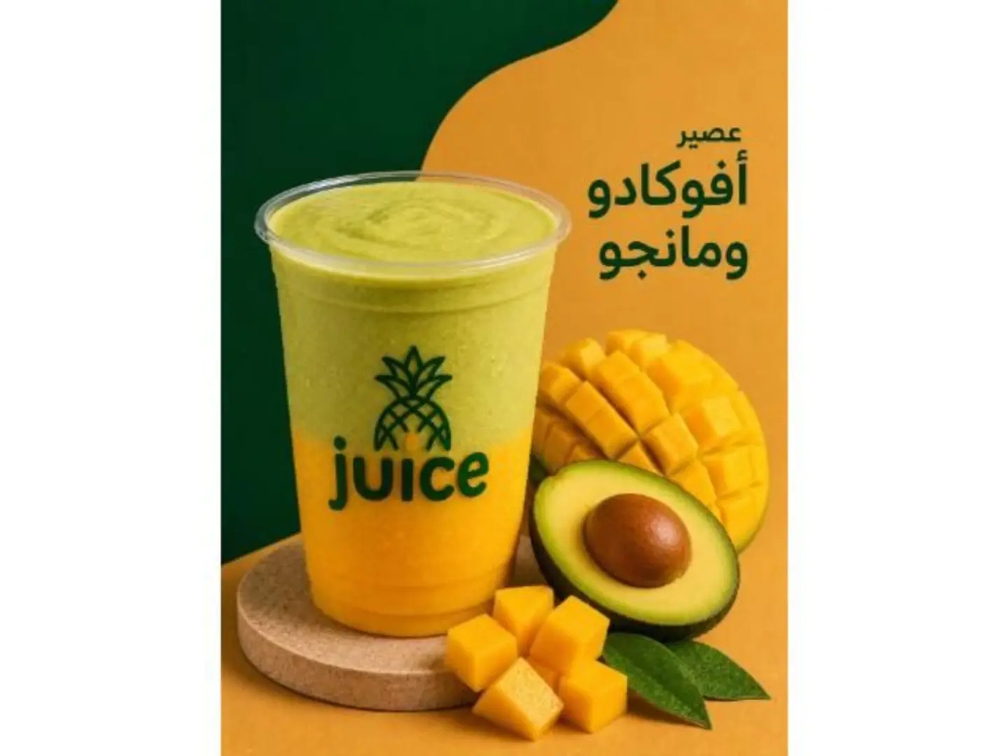 Avocado Mango - Medium Cup