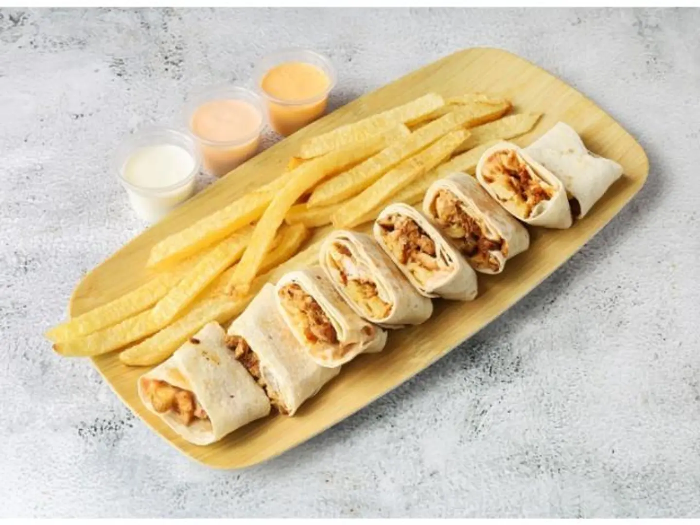 Arabic Shawarma Plate, Home Style Chicken - Small