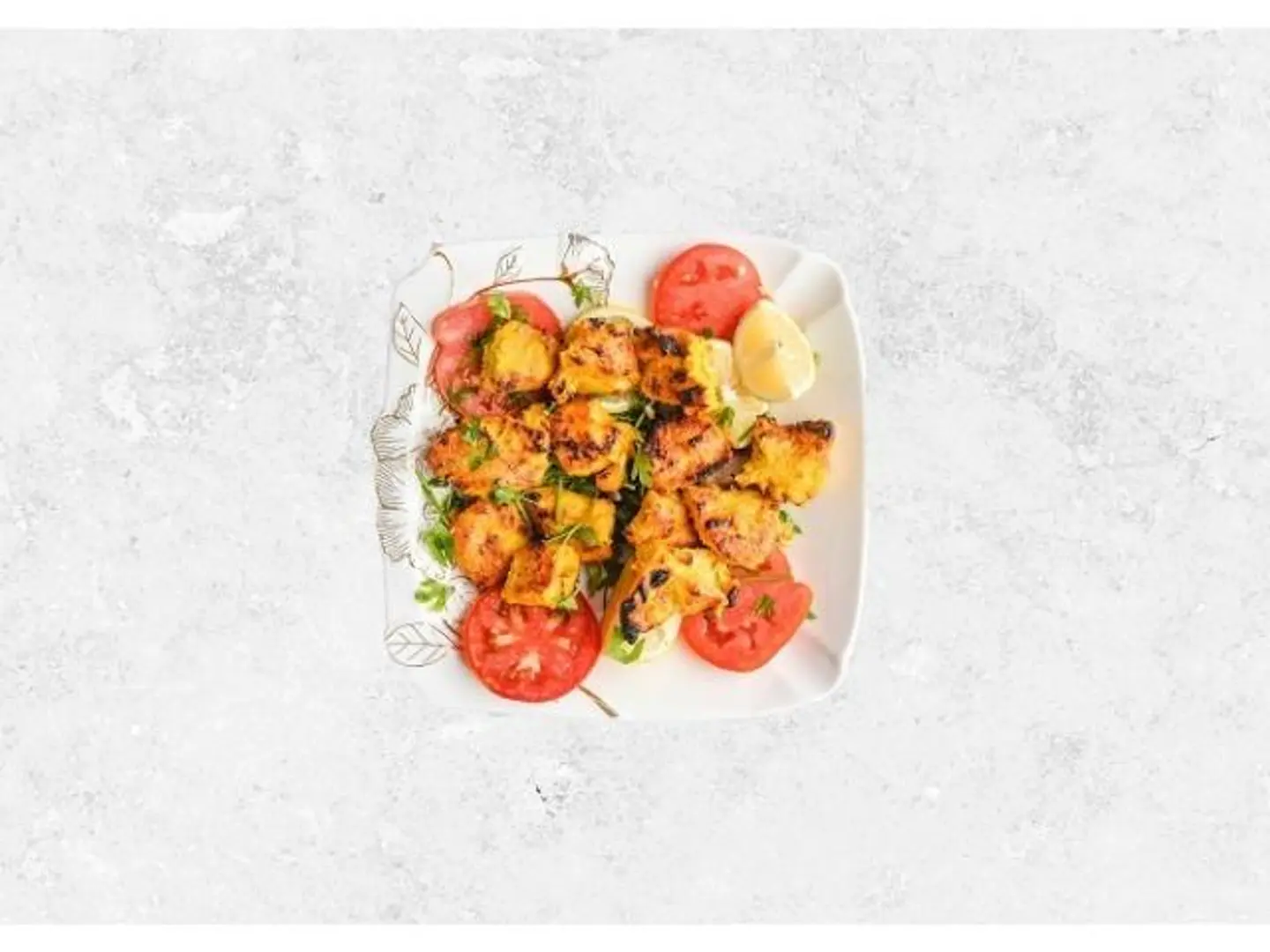 Shish Tawook Plate - Small 4 Skewers