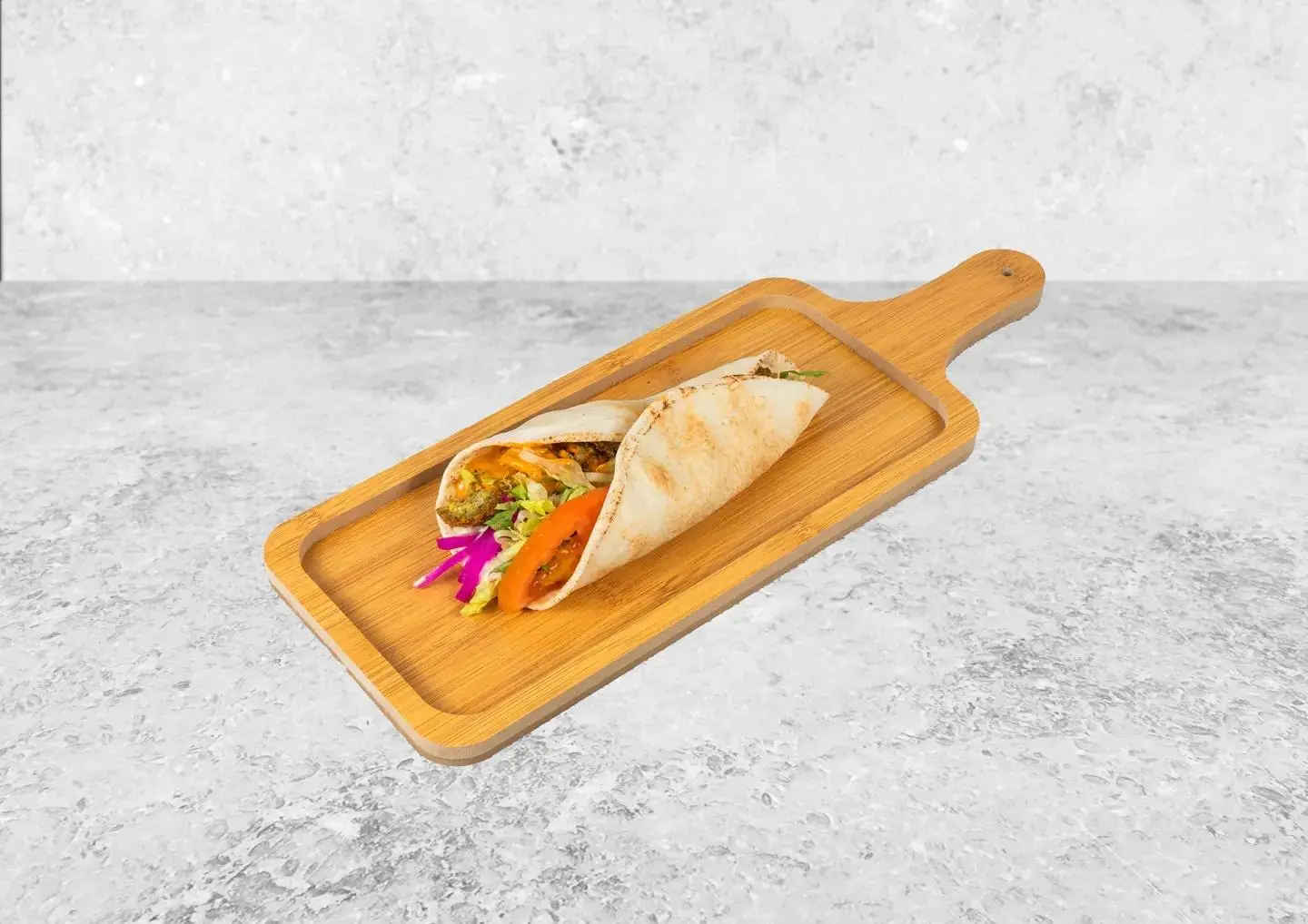 Falafel With Hummus - Medium