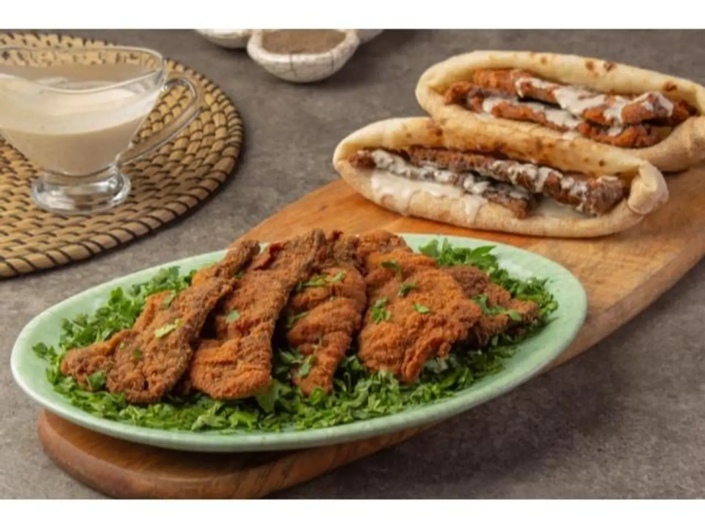 صحن كبدة بانية - صغير