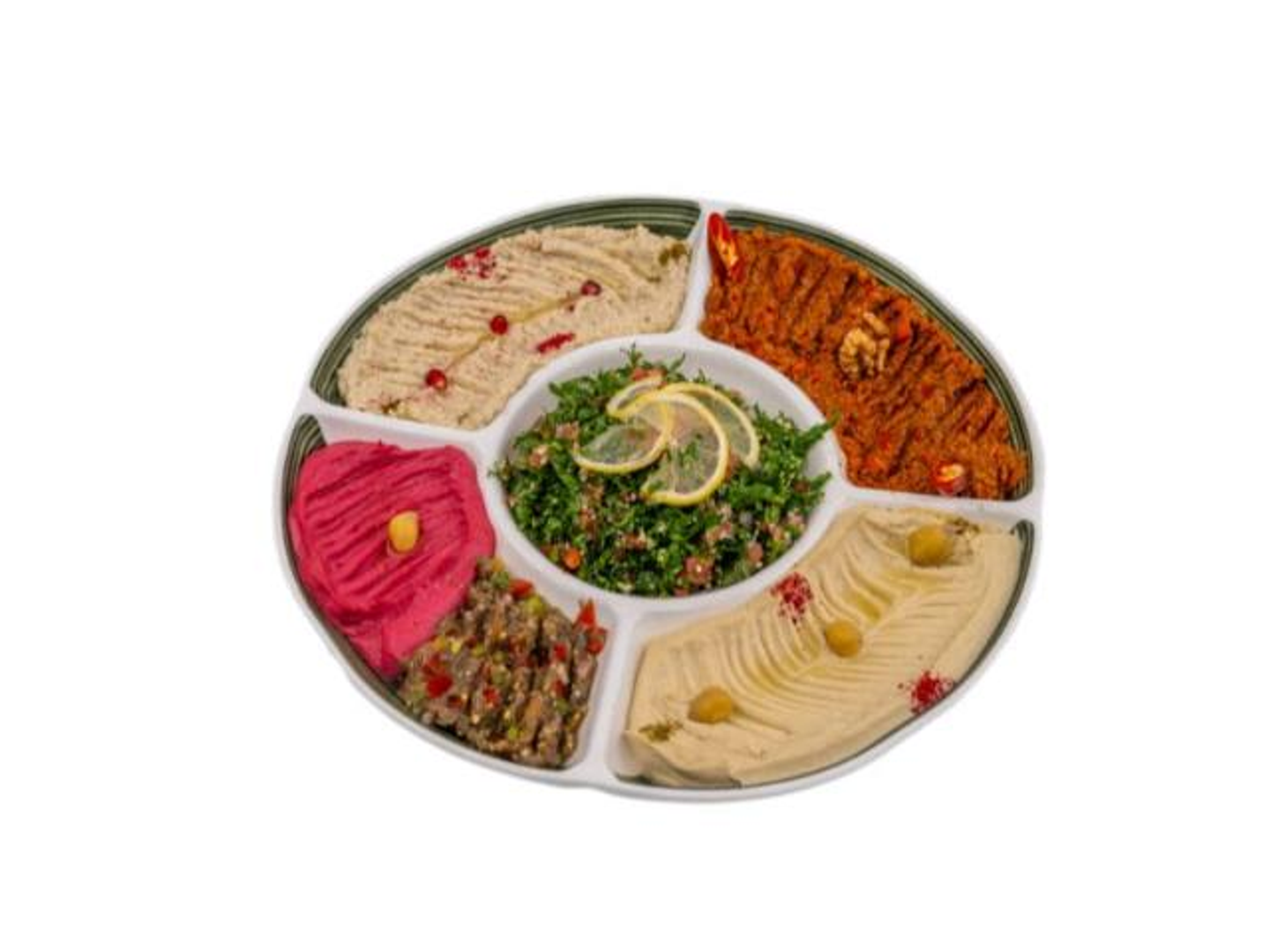 مشكل مقبلات الفخامة - صغير