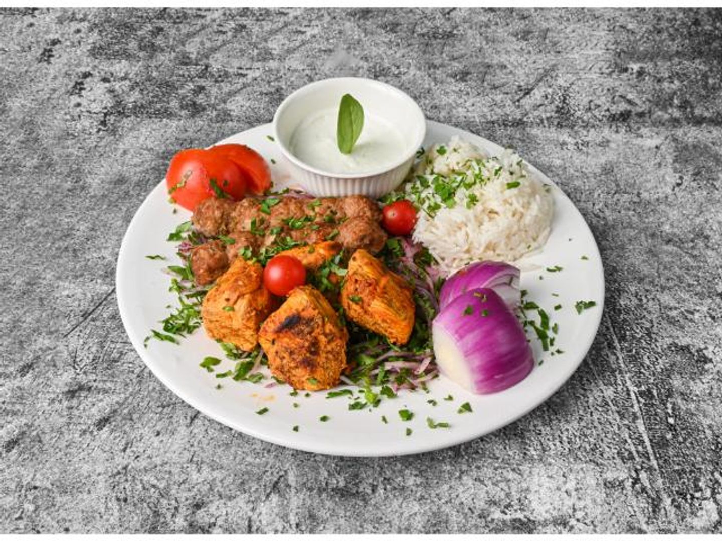 Mixed Grilled Platters - Medium   100gm