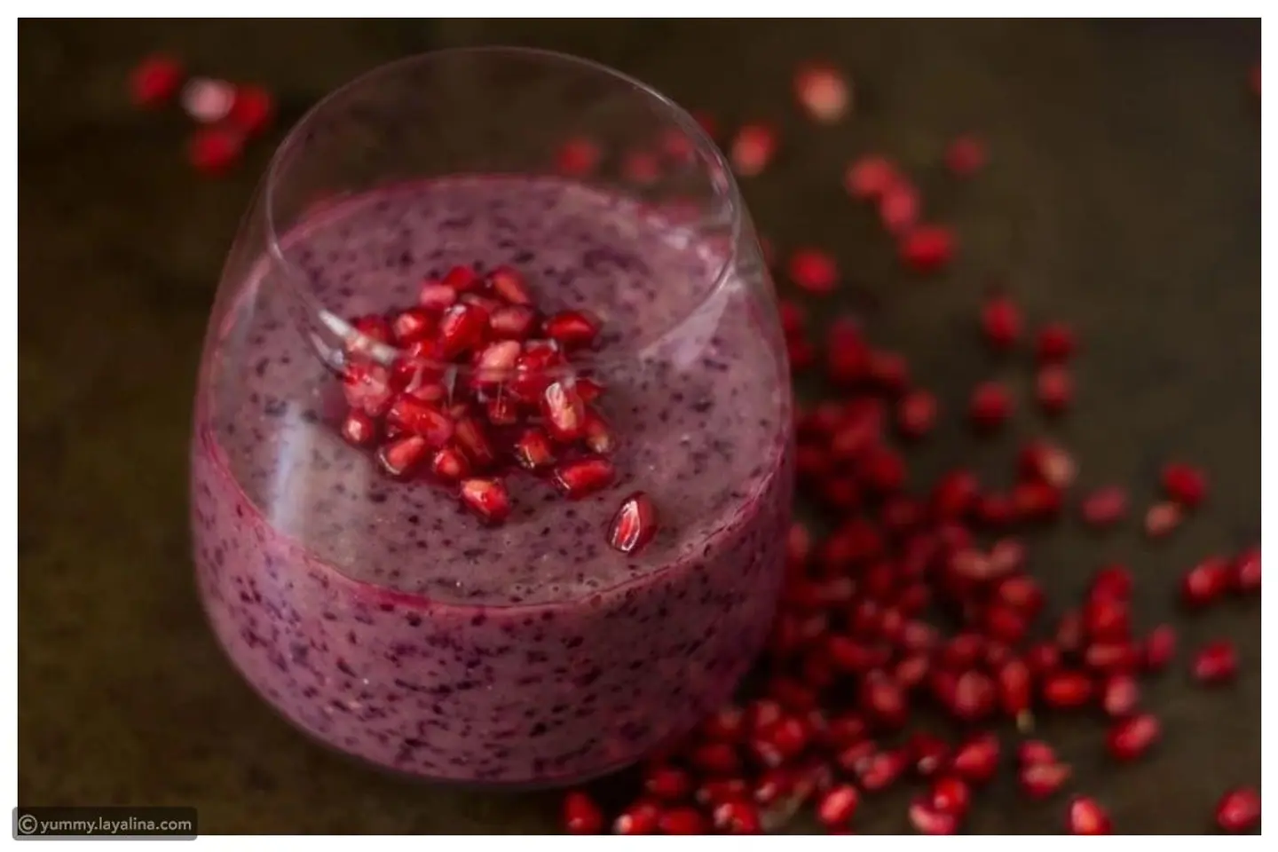 سموذي رمان - وسط