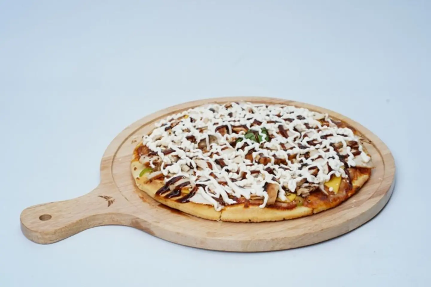 بيتزا تشكين رانش - وسط