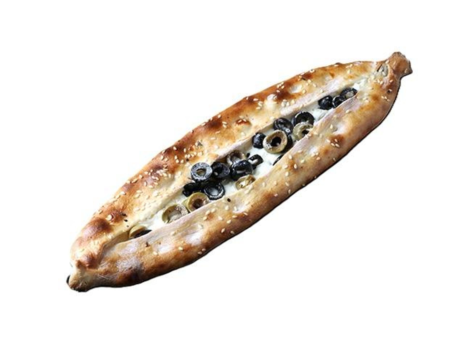 لبنة مع زيتون - صغير
