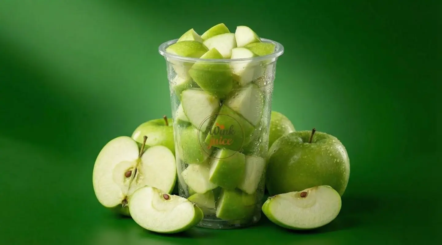 Sliced ​​Green Apples - Large