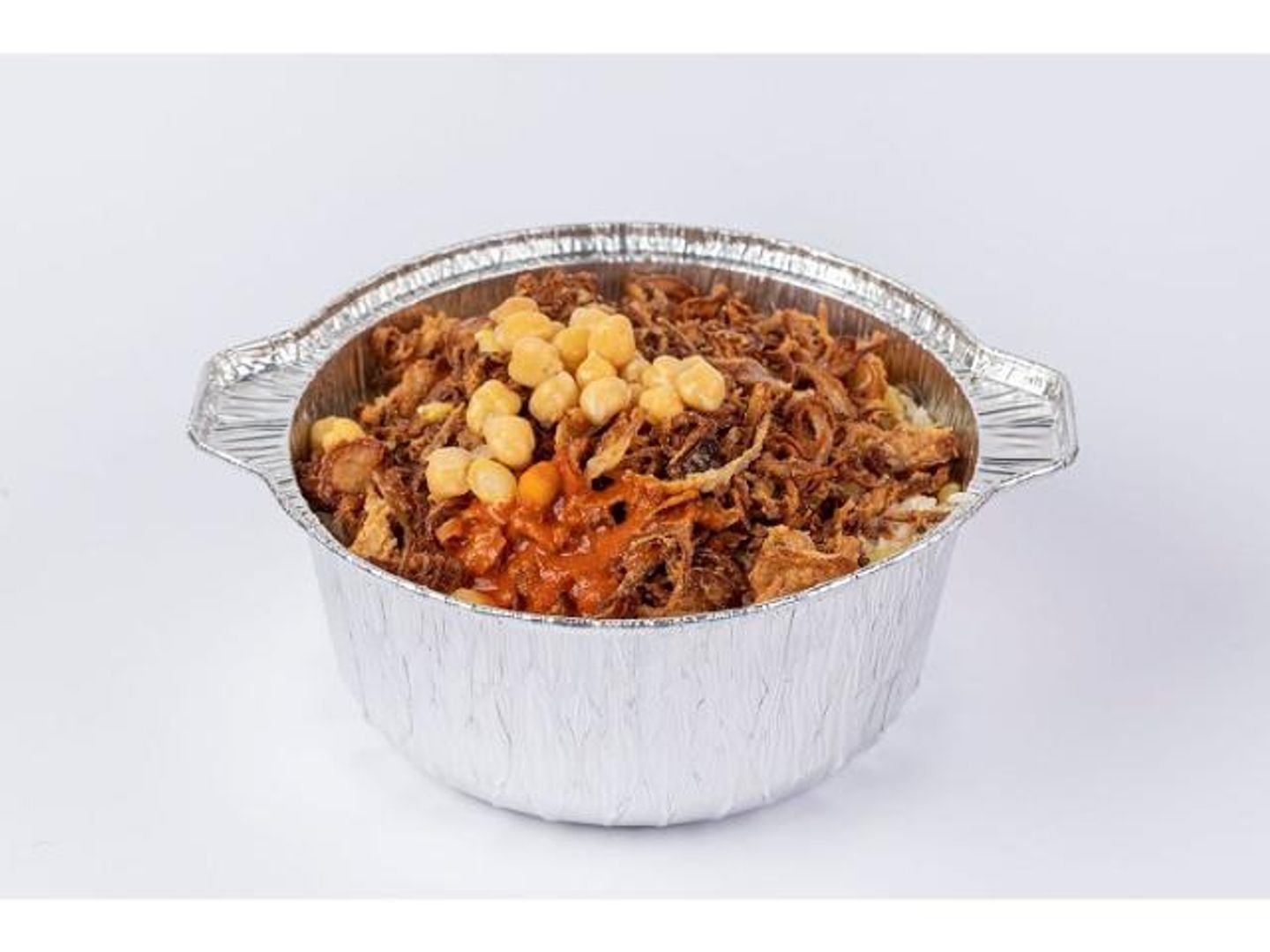 طبق كشري سادة - وسط