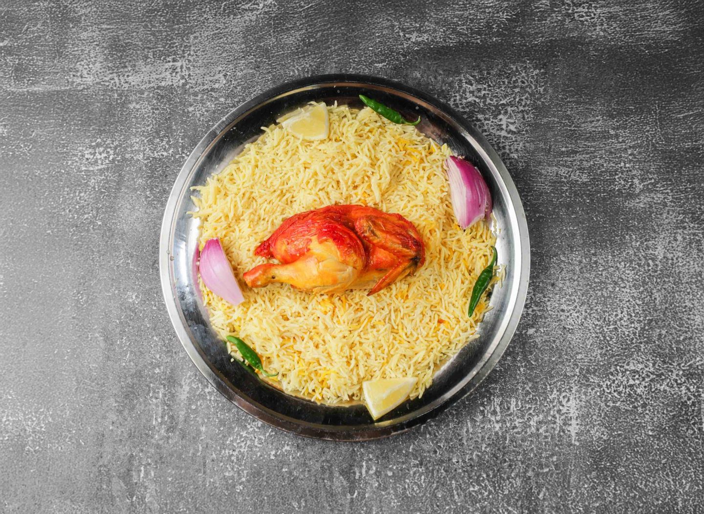 Chicken Mandi - Half A Chicken