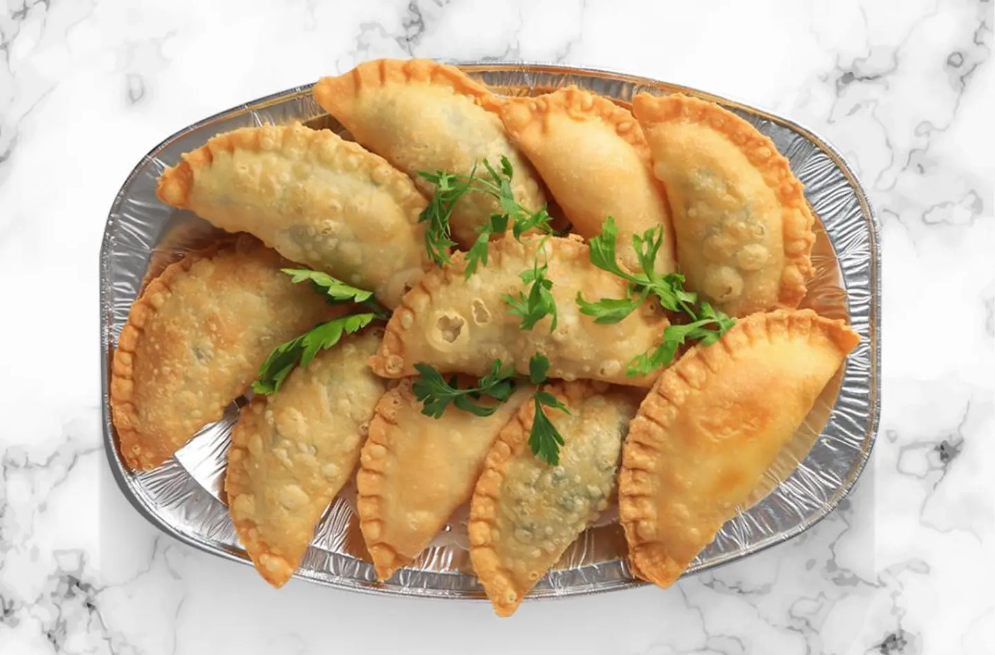 Homemade Vegetable Samosa - 10 Pieces