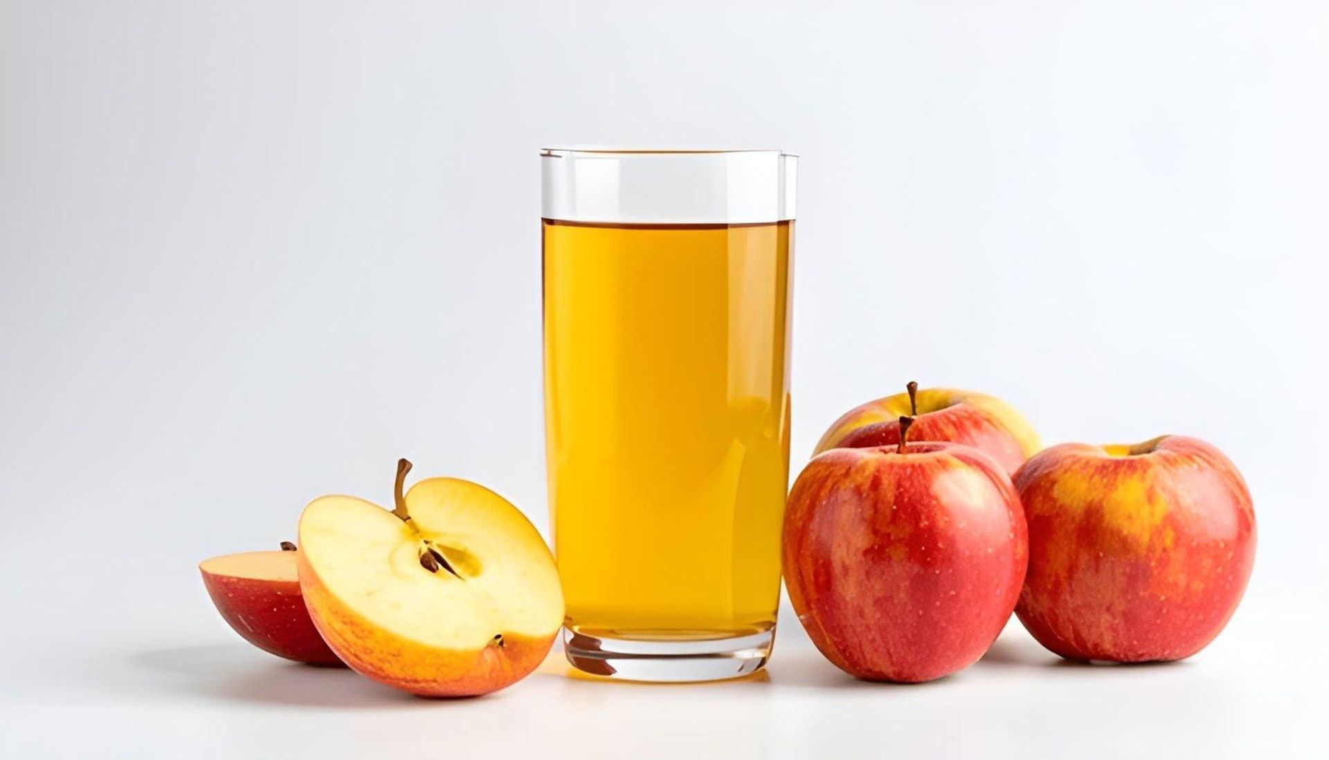 عصير تفاح طازج - صغير
