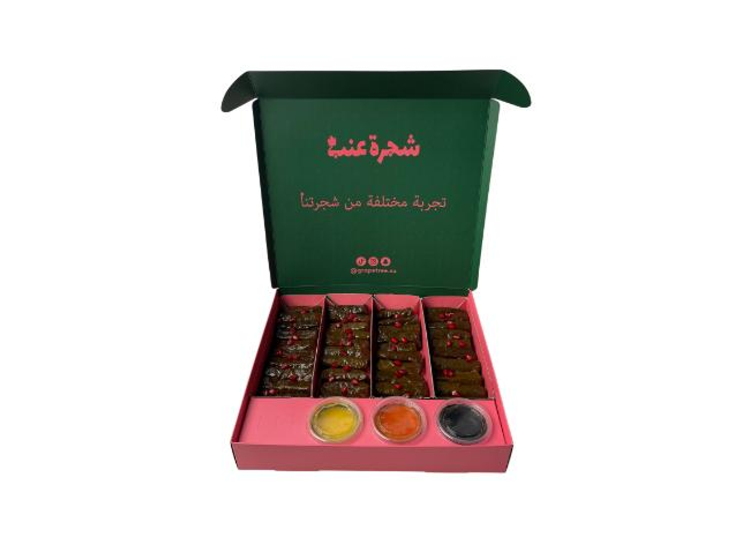 ورق عنب دبس الرمان - 10 قطعة