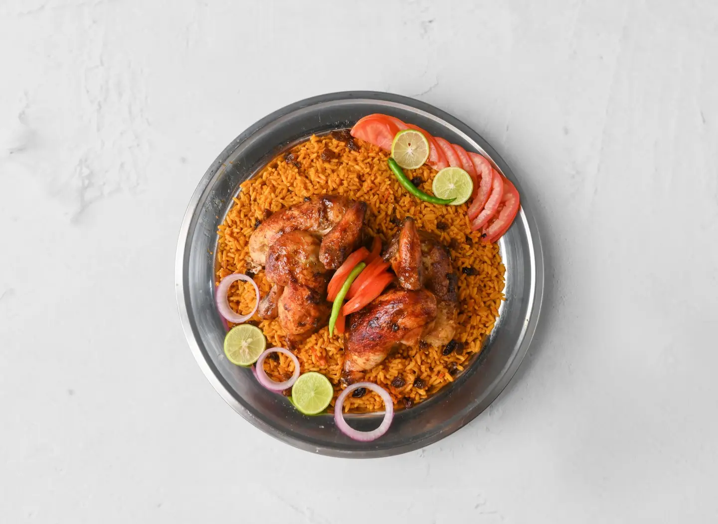 دجاج شوايه - نص حبة دجاج