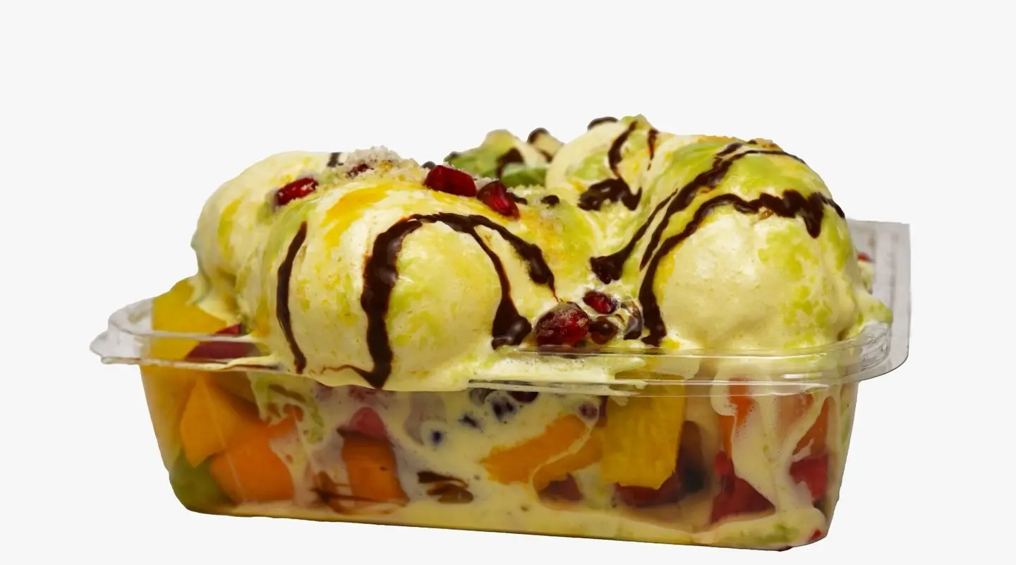 Fruit Salad With Toppings - Small