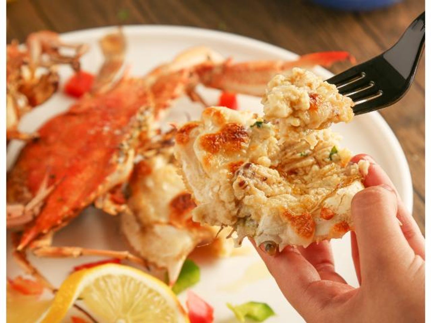 Bechamel Crab - Half