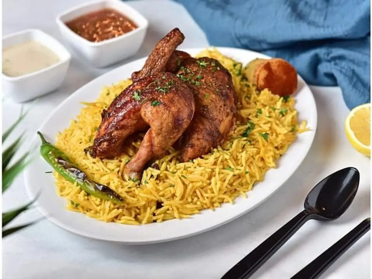 دجاج شواية - ربع دجاجة