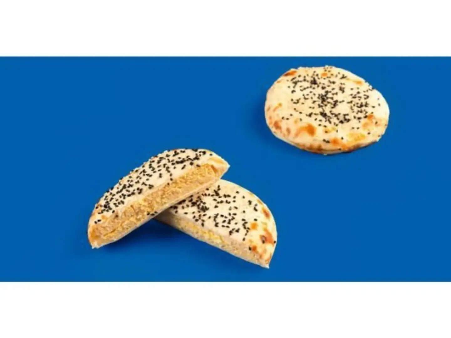 بيض مقلي ساندوتش مدور - بدون جبن