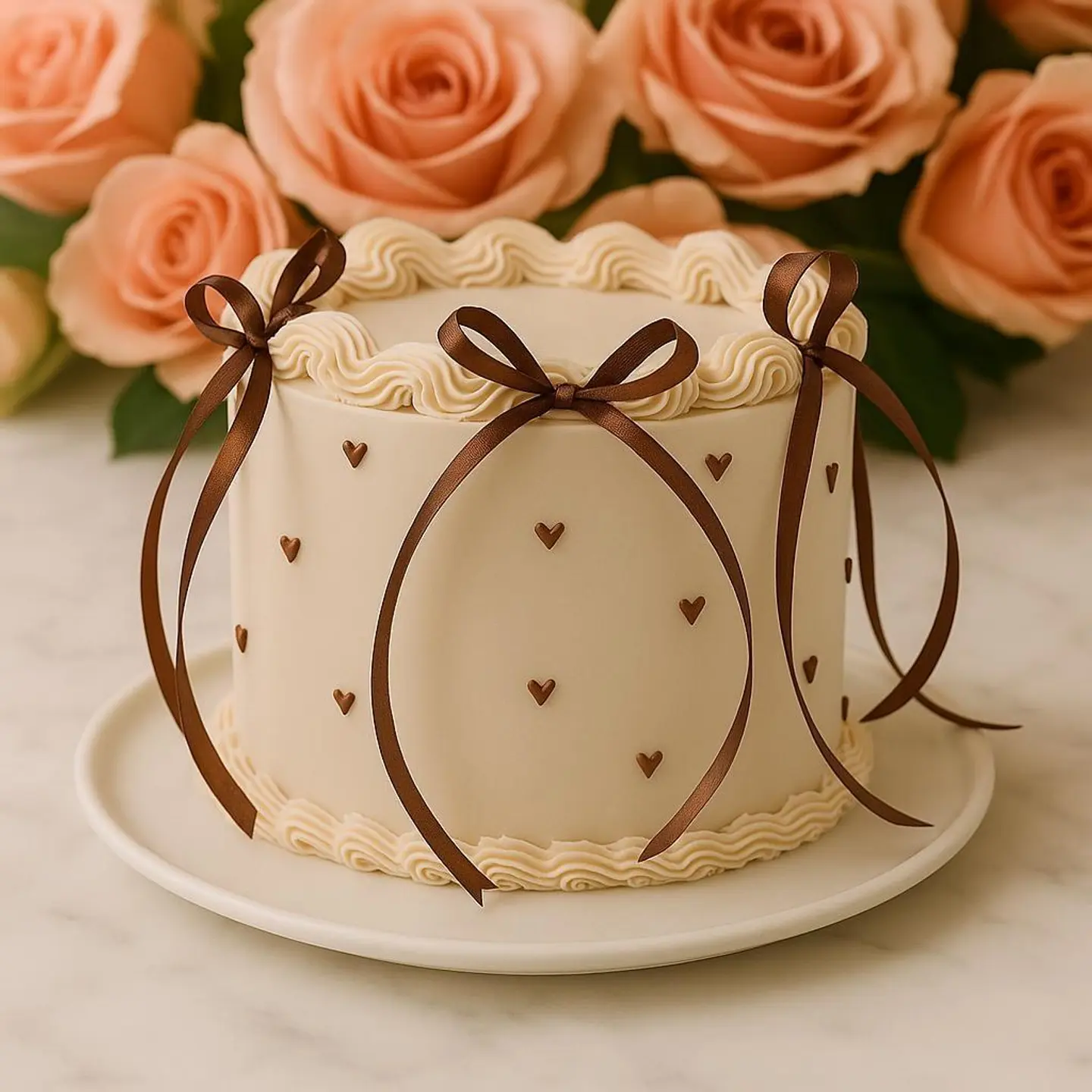 Victoria Chocolate Cake - Large Size 11 Inch