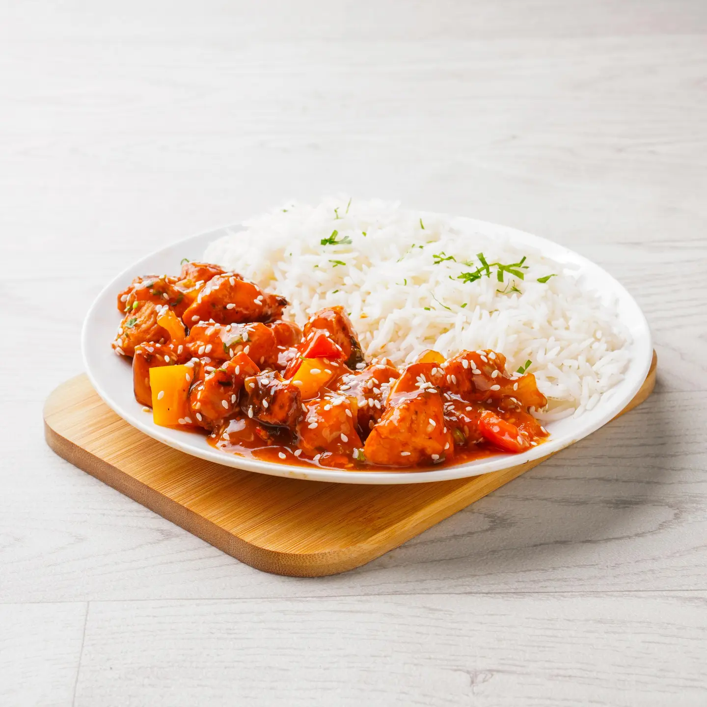 دجاج حلوة حامض - دجاج حلوة حامض 150 جم